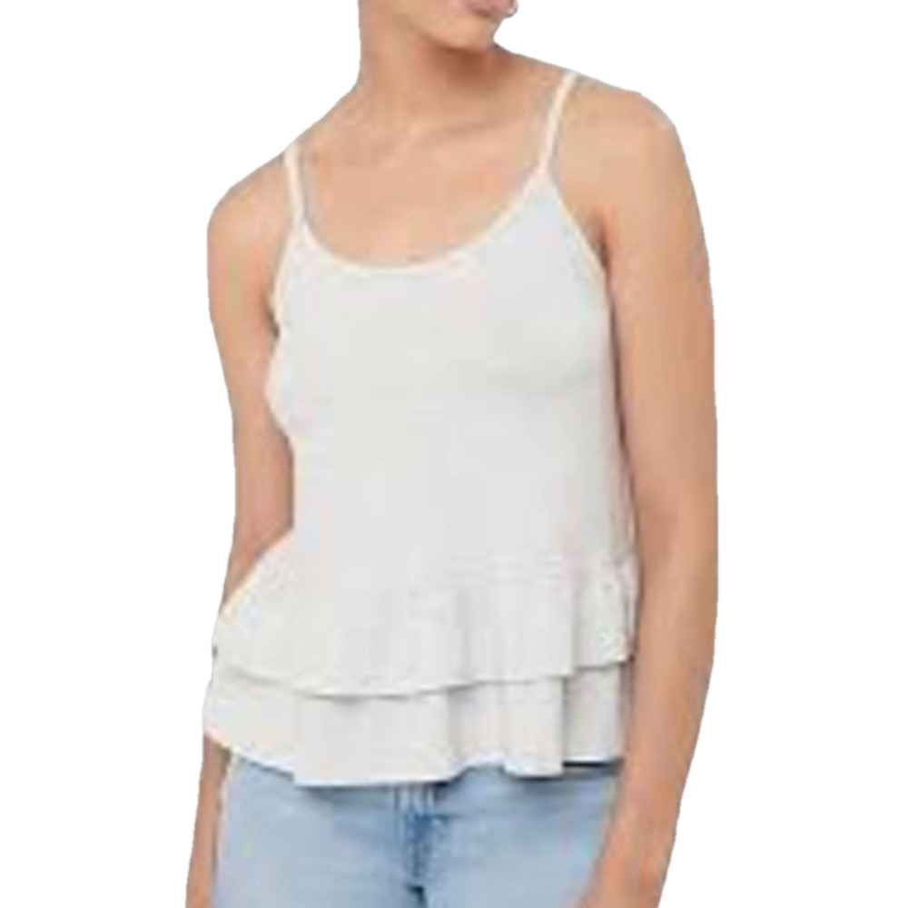 Loft soft tank with tiered waist. Small